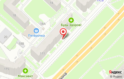 Пушкинское на проспекте Гагарина на карте