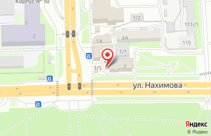 Кофейня Bristot на улице Нахимова на карте