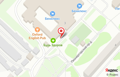 Студия загара Малина на карте