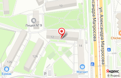 Производственная компания Аланэра на карте