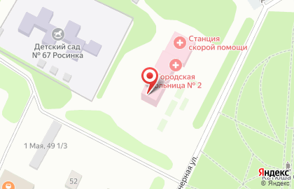 Больница Киселёвская городская больница на Инженерной улице на карте