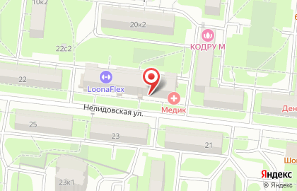 Киоск по продаже кондитерских изделий, район Тушино Южное на карте