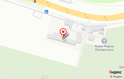 Широкореченское кладбище на карте