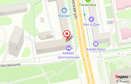 Кафе Горячий пельмень на Пушкинской улице на карте
