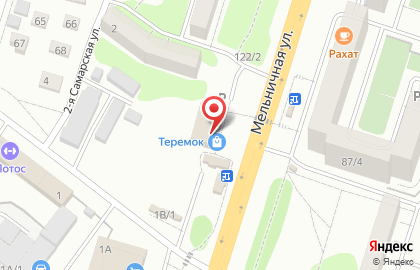 Право собственности на Мельничной улице на карте
