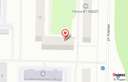 Магазин Альянс в Мурманске на карте