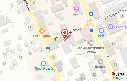 Кафе Ареал на улице Крупской на карте
