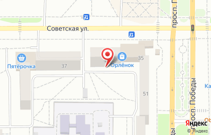 Магазин часов на Советской, 35 на карте