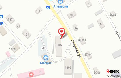 Салон-парикмахерская Персона на Садовой улице на карте