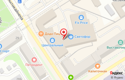 Киоск по продаже фастфудной продукции Grill Master в ТЦ Центральный на карте