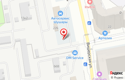 Автостоянка в Санкт-Петербурге на карте