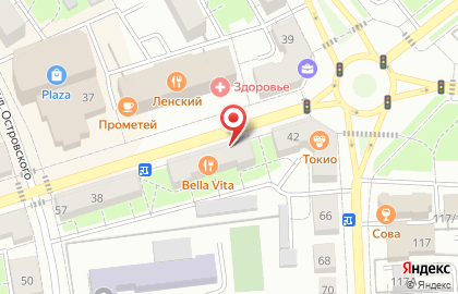Салон мебели Командор на проспекте Ленина на карте