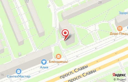 Торговая компания СтеклоБалт в Фрунзенском районе на карте