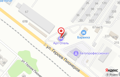 Арт-отель Арт-отель в Каменск-Шахтинском на карте