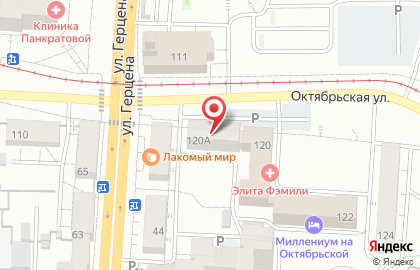 Транспортная компания Шерл на Октябрьской улице на карте