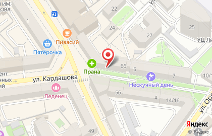 Магазин Жаккард на улице Карла Маркса на карте