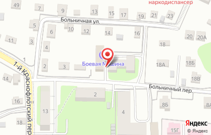 Частное охранное предприятие Ястреб-С в Больничном переулке на карте