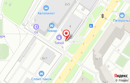 Автосервис Shell на Привольной улице на карте