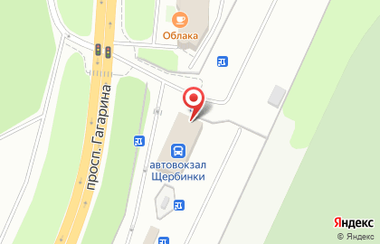 Киоск фастфудной продукции на проспекте Гагарина на карте