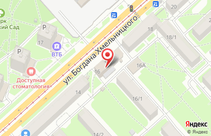 Трактир Печки-Лавочки на проспекте Богдана Хмельницкого на карте