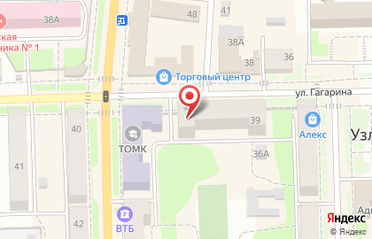 Салон красоты Premium на улице Гагарина на карте