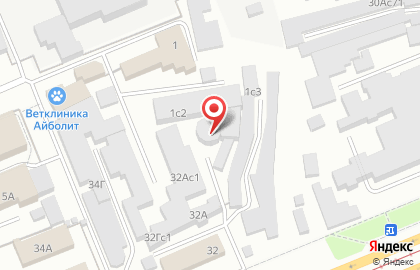 Автосервис Kvadro в Ленинском районе на карте