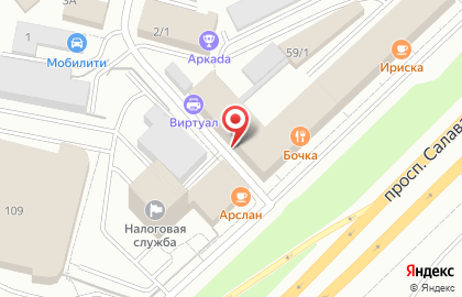 Суши-бар Суши FEEL на Владивостокской улице на карте