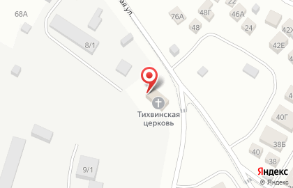 Храм в честь Тихвинской иконы Божией Матери на карте
