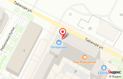 Супермаркет Пятёрочка в Ханты-Мансийске на карте