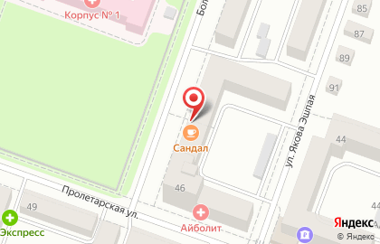 Салон красоты Karamel на Пролетарской улице на карте