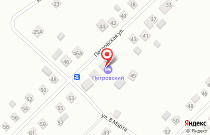 Мини-отель Петровский на карте