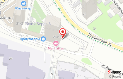 Дом права в Чкаловском районе на карте