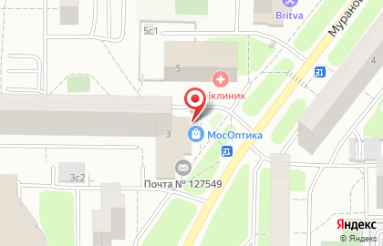 Служба курьерской доставки СберЛогистика на Мурановской улице на карте