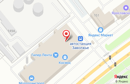 Магазин парфюмерии и косметики Ай Лайк в Ярославле на карте