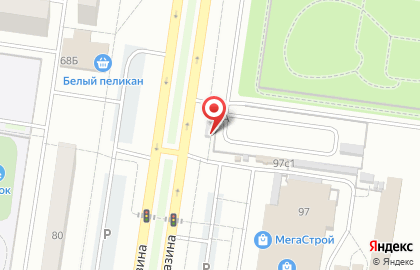 Автостоянка на проспекте Степана Разина, 97а ст1 на карте
