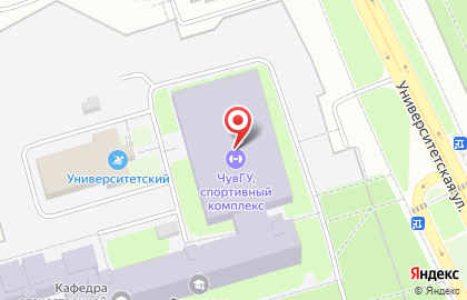 Буфет-магазин Cafedra на Университетской улице на карте