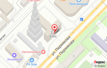 Официальный представитель федерального сервиса УгонаНет Сталкер на улице Пермякова на карте