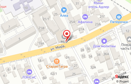 Торгово-прокатная компания SportVil на улице Мира на карте