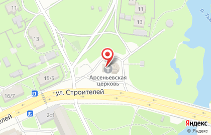 Храм Святителя Арсения Тверского на карте