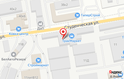 Агентство ритуальных услуг Мемориал на Студенческой улице на карте
