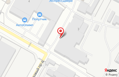 Магазин крепежных изделий Костинстрой в Базовом проезде на карте