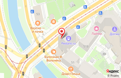 Ск+ в Санкт-Петербурге на карте