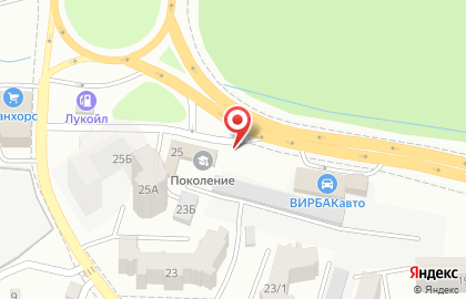 Сауна Парус на улице Штахановского на карте