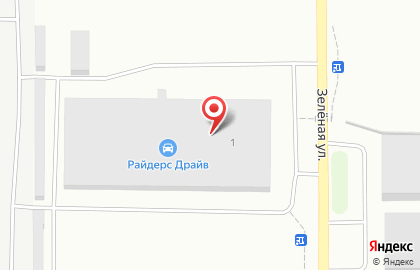 Транспортно-экспедиторское предприятие АВТОТРЕЙДИНГ на Зелёной улице на карте