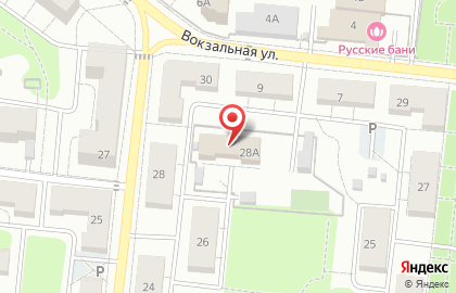Теплый дом на Центральной улице на карте