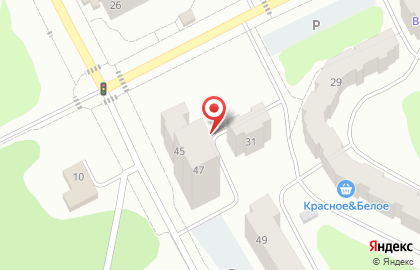 Квартиры посуточно Заречного на карте