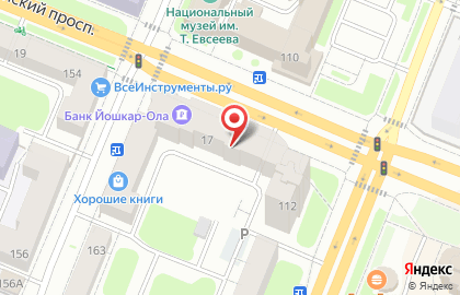 Магазин Люстры в Йошкар-Оле на карте