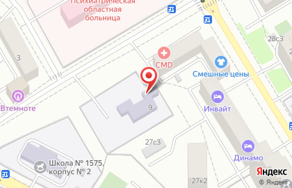 центр развития МИР ТАЛАНТОВ на карте