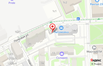 Мотосалон Customshop на Полковой улице на карте