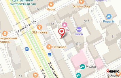 Магазин-кафе Гараж Healthy Bar & Shop на карте